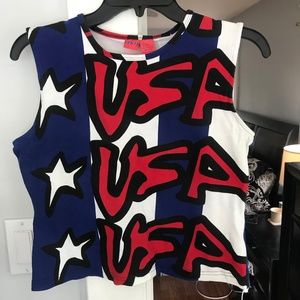 Stephen Sprouse Target 2002 USA Graffiti Tank XL